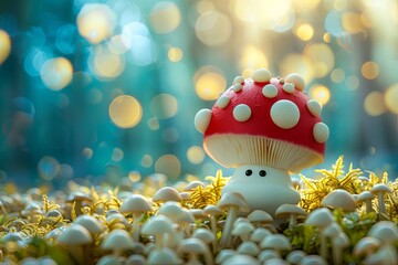 Canvas Print - Pop Culture References mushroom characters