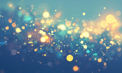 Wall Mural - abstract bokeh background-generative aI