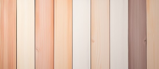 Fototapete - Beige painted vertical wooden boards for background with modified color scheme Copy space image