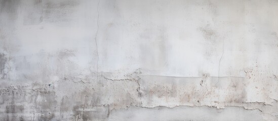Leinwandbilder - A textured cement wall painted in white with ample space for adding images