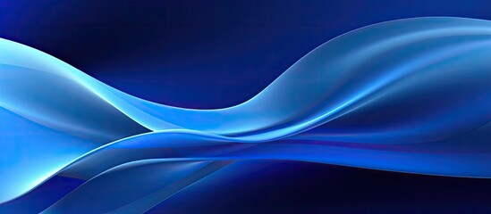 Blue abstract wave pattern background. copy space available