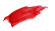© benjawan - red paint brush strokes watercolor isolated