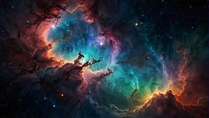 Wall Mural - space galaxy cloud nebula. stary night cosmos. universe science astronomy. supernova background