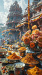 © Rona_65 - Religious offerings and rituals often include spices, reflecting their spiritual and cultural importance.