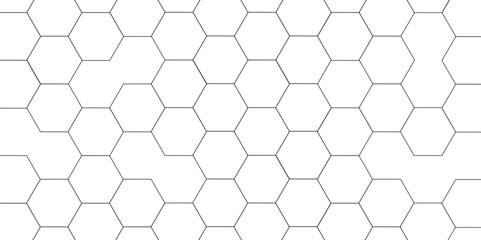 Wall Mural - Abstract white background with hexagon and hexagonal background. Luxury white pattern with hexagons. abstract 3d hexagonal background with shadow. 3D futuristic abstract honeycomb mosaic background.