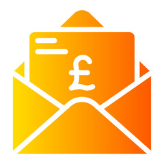 email gradient icon