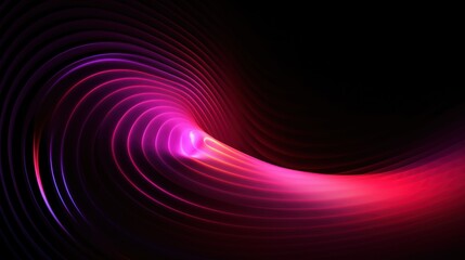 Wall Mural - abstract technology background with waving particle design
