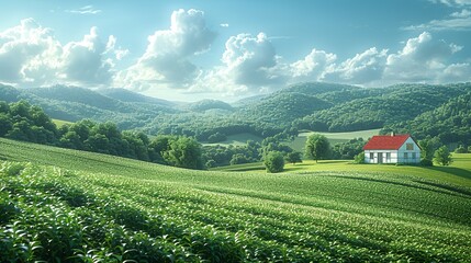 Canvas Print - Global warming, Impacts on Agriculture, Reports of crop failures, reduced yields, and food insecurity due to changes in temperature, precipitation patterns, and extreme weather events linked to