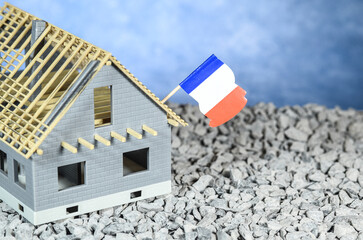 Poster - Immobilier maison logement construction France