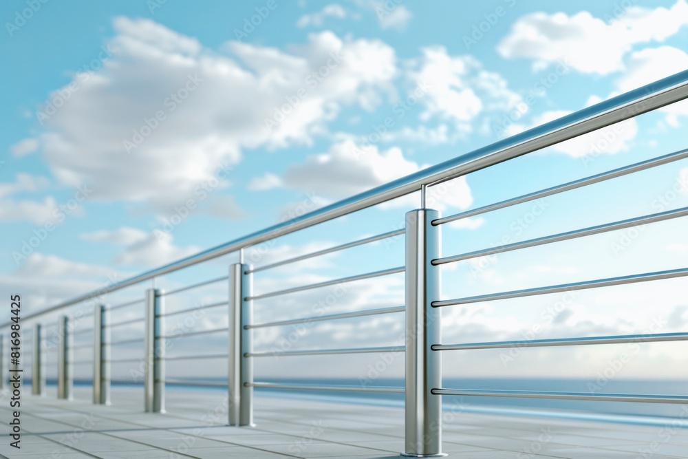 balcony railing design system Stock Photo | Adobe Stock