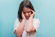 © ADDICTIVE STOCK - Young girl feels uneasy, possible hypoglycemia symptoms