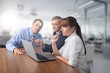 © BillionPhotos.com - Business people team work together with laptop