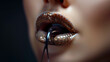 © IBEX.Media - Snake woman with forked tongue and scales on lips , temptress and deceiving  concepts