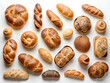 © Zahid Ahmed  - assortment of baked bread Ai generative