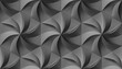 © ADDICTIVE STOCK - Abstract gray hexagonal floral 3D wall panel design