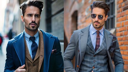 dapper suit-and-tie aesthetic, he's also versatile in his fashion choices. He seamlessly transitions between different styles, from classic elegance to more casual and laid-back attire 