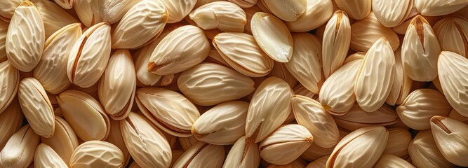 banner almonds in a full background