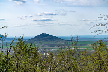 Wall Mural - view from the hill