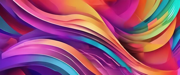Wall Mural - 'modern design beautiful texture colorful background smooth gital graphic art abstract'