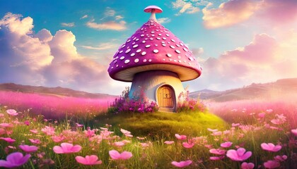 Poster - fairy tale house