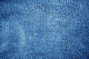 Wall Mural - Blue bath towel texture.