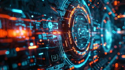 Wall Mural - discover tech evolution through images of innovative gadgets and breakthroughs.