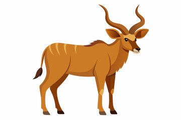 eland cartoon vector illustration