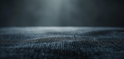 Sticker - A closeup of the empty table top, illuminated by soft light from above against a dark background creating an atmosphere that suggests solitude or contemplation Generative AI