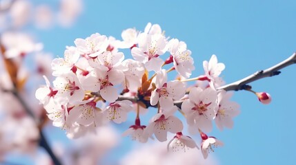 Wall Mural - Beautiful floral image of spring nature