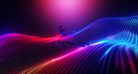 technological operations, neural networks, AI, data transmission, encryption, digital archives, visual representations, scientific research background, generative ai