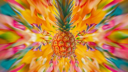 Pineapple pattern for tropical or summer themed designs