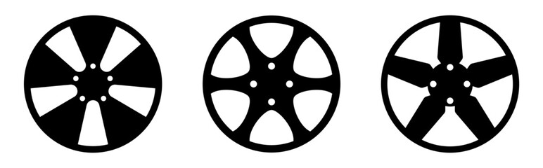 car wheel velg icon