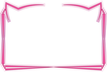 Twitch Face cam panel design for girls - Vector