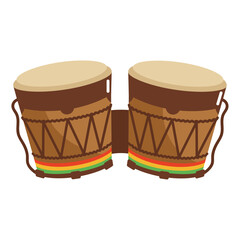 Sticker - reggae music instrument