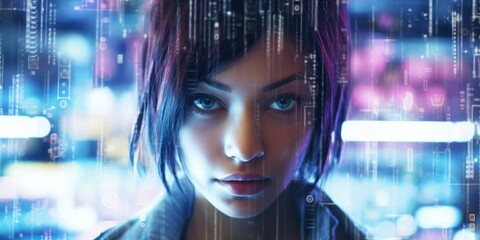 she's got an eye for coding