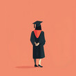 © BigWhiteMocha - Graduate in Cap and Gown