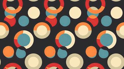 Poster - vector, 2d, flat, pattern background