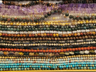 Wall Mural - gems bracelet texture