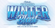 © Rtn_Studio - Editable text style effect - Winter Blast text style theme.