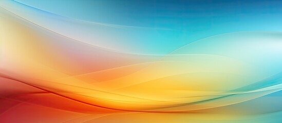 Aufkleber - A vibrant and blurry abstract background with vivid colors is perfect for web design or as a blurred wallpaper Copy space image