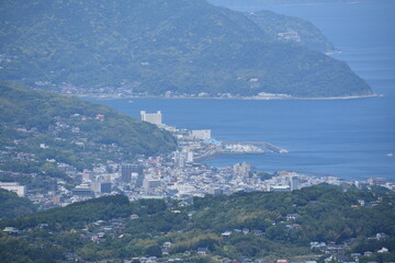 Wall Mural - 大室山山頂からの風景