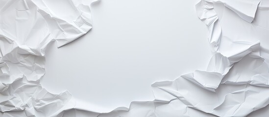Aufkleber - White paper torn with copy space image for advertising
