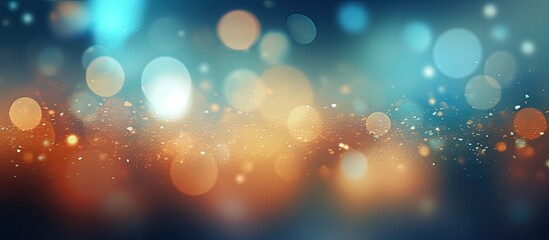 Wall Mural - the background features an abstract texture with a play of light bokeh providing an ideal copy space