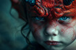 © Tetiana - Generated with AI image of small angry demon devil from the hell