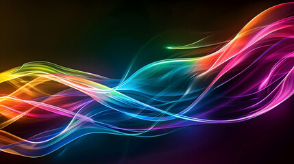 Poster - abstract colorful background