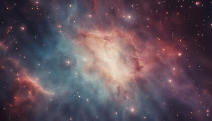Wall Mural - nebula in deep space with stars