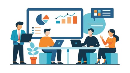 A team leverages web analytics data to create data-driven investment strategies that optimize financial outcomes.