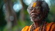 © arti om - A black elder leads a prayer or spiritual ceremony, drawing on their deep-rooted faith and spiritual wisdom to provide comfort and guidance to those in need, showcasing the enduring strength