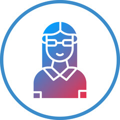 Sticker - Teacher Icon Style