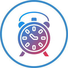 Poster - Alarm Icon Style